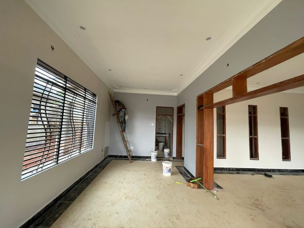 Completed exterior building project